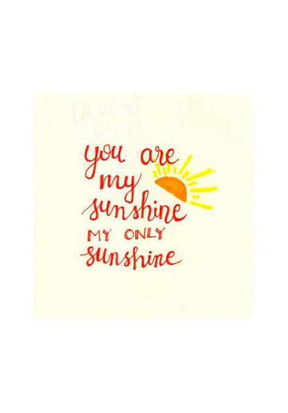 Wall Art, My Sunshine Doodle