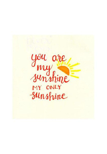 Wall Art, My Sunshine Doodle