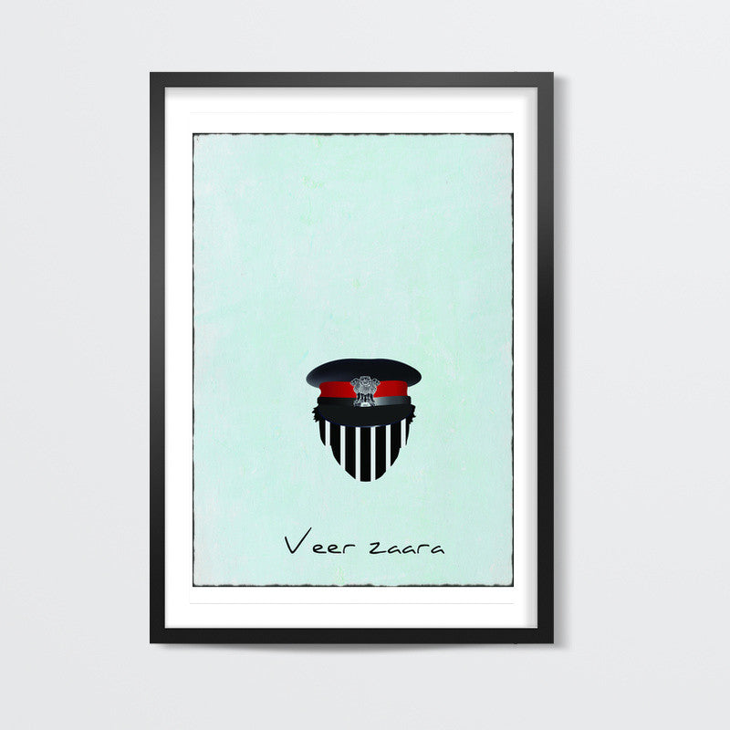 Veer Zaara Minimalist poster Wall Art