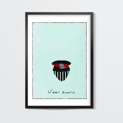 Veer Zaara Minimalist poster Wall Art