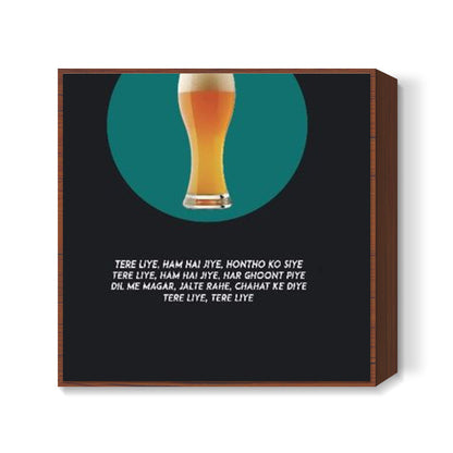 Beer Zara- Square Art print