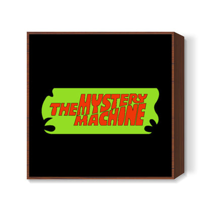 The Mystery Machine Black Square