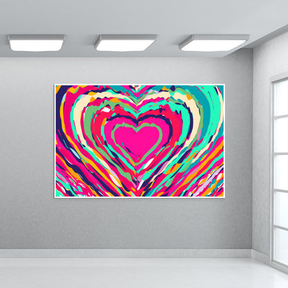 heart on Wall Art
