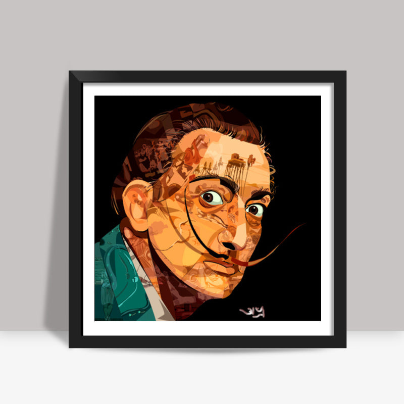 salvador dali Square Art Prints