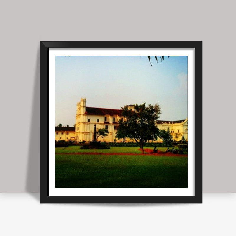 St. Francis of Asisi, Goa Square Art Prints