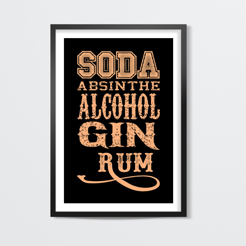 ALCOHOL Wall Art