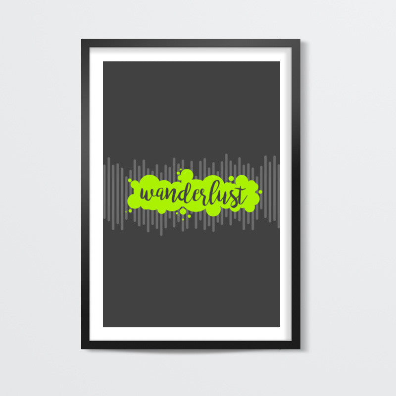 Wanderlust (Green) Wall Art