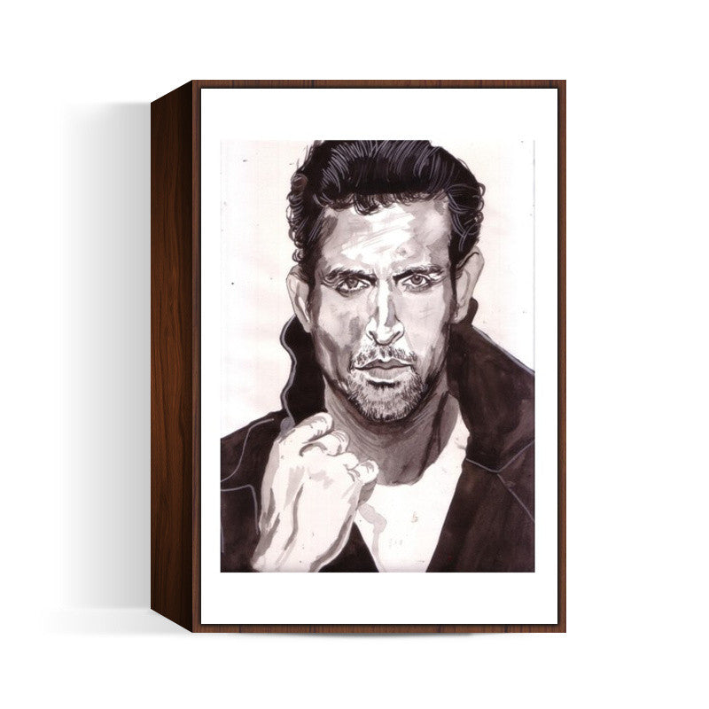 Cool and hot -Hrithik Roshan Wall Art