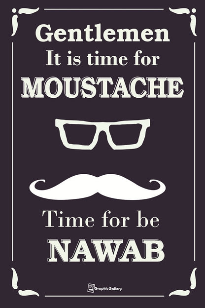 Time for Be NAWAB Wall Art