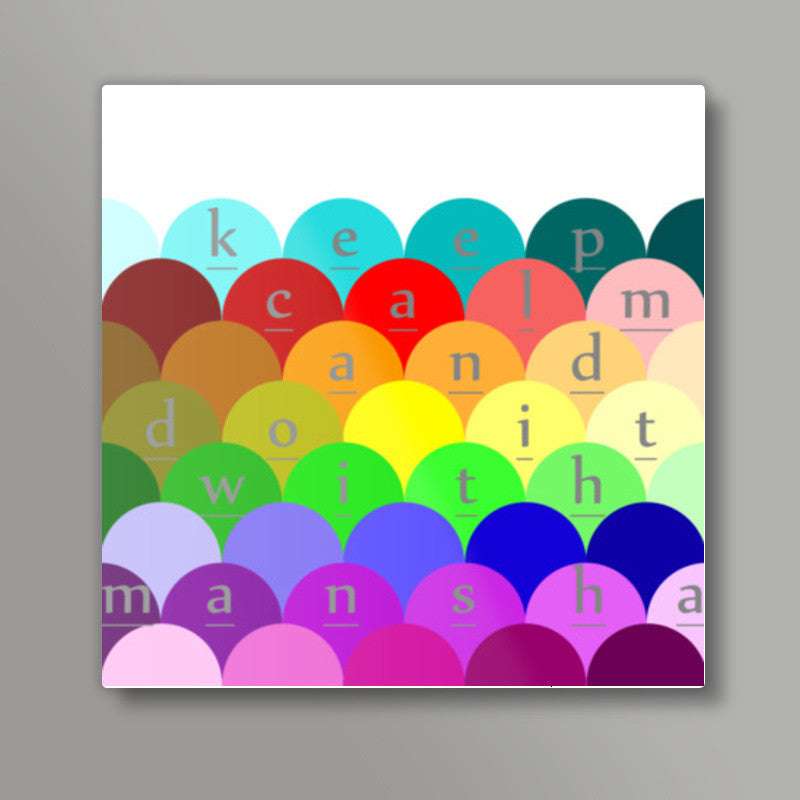 colorful Square Art Prints