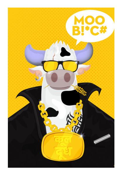 PosterGully Specials, Moo B!*C# Wall Art