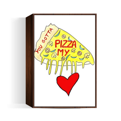 Pizza Love Wall Art