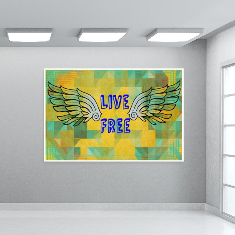 Live Free Wall Art