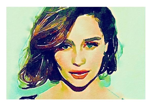 PosterGully Specials, Emilia Clarke Wall Art