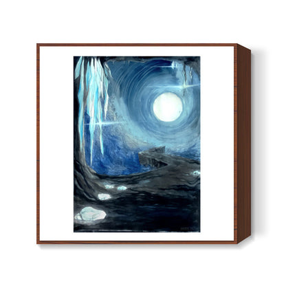 Crystal Cave Square Art Prints