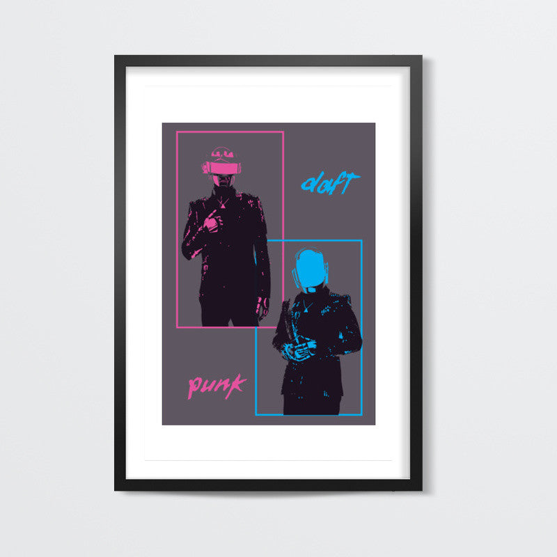 Daft Punk Artwork Wall Art