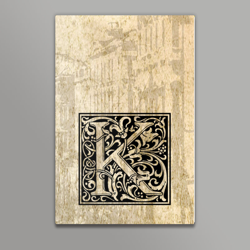 Ornate K Wall Art