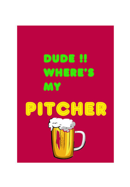 Wall Art, Wheres My Pitcher Wall Art