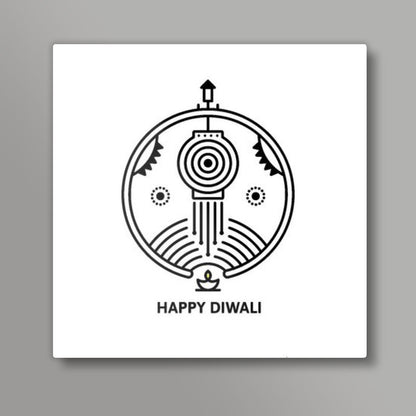 Diwali Square Art | Adil Siddiqui