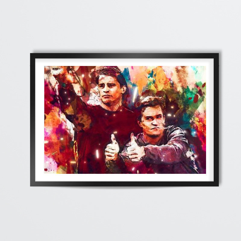 Joey and Chandler Wall Art | Malvika Asher