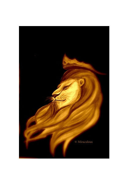 The King | Leo Wall Art