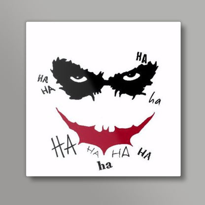 Joker Square Art Print | Arttist: Vaibhav Dangwal