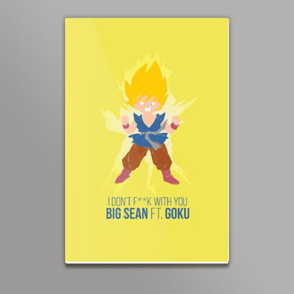 Super Saiyan Baby Goku Dragon Ball Wall Art | Rishabh Bhargava