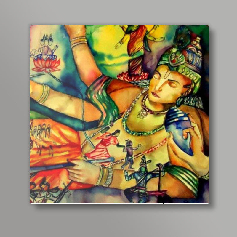 VISHNU Square Art Prints