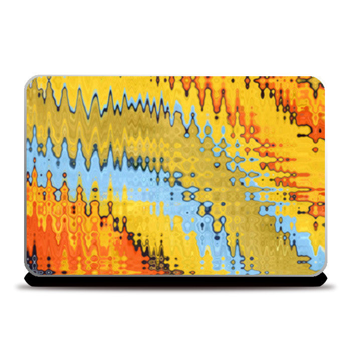 Psychedelic Abstract Modern Digital Art Design Laptop Skins