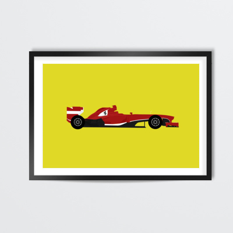 Ferrari F1 Poster Wall Art