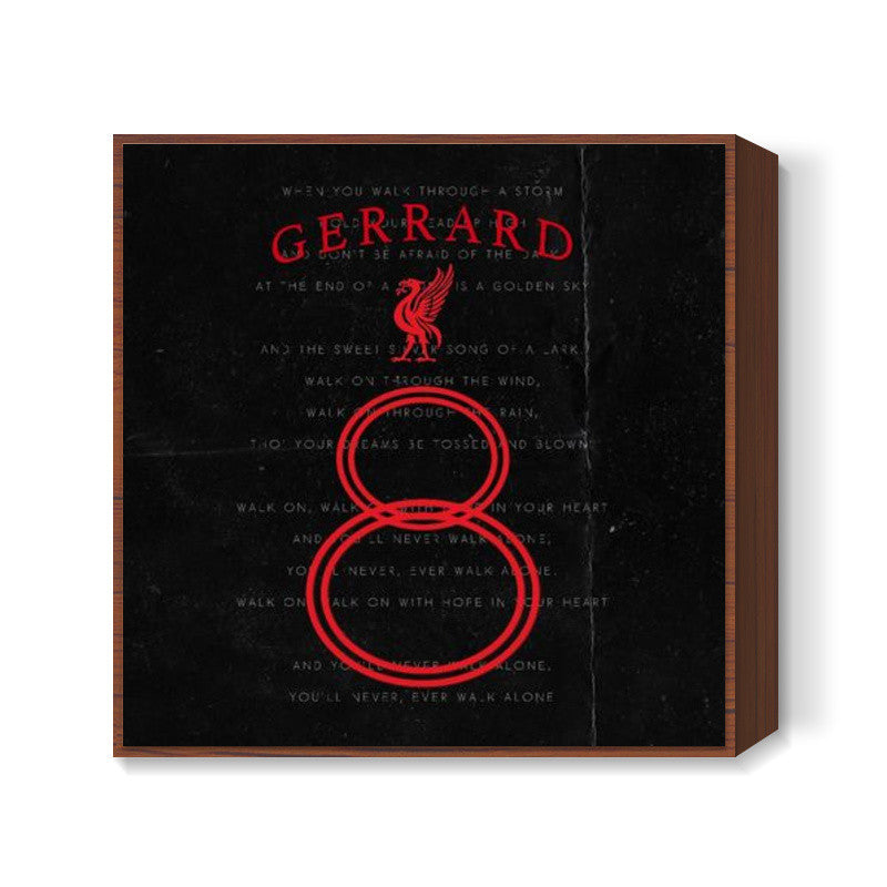 Steven Gerrard 8 , YNWA Liverpool FC