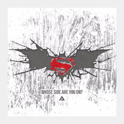 Square Art Prints, BATMAN V SUPERMAN