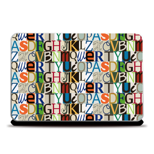 typography Laptop Skins