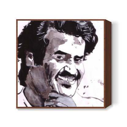 Mind It, says Superstar Rajanikant Square Art Prints