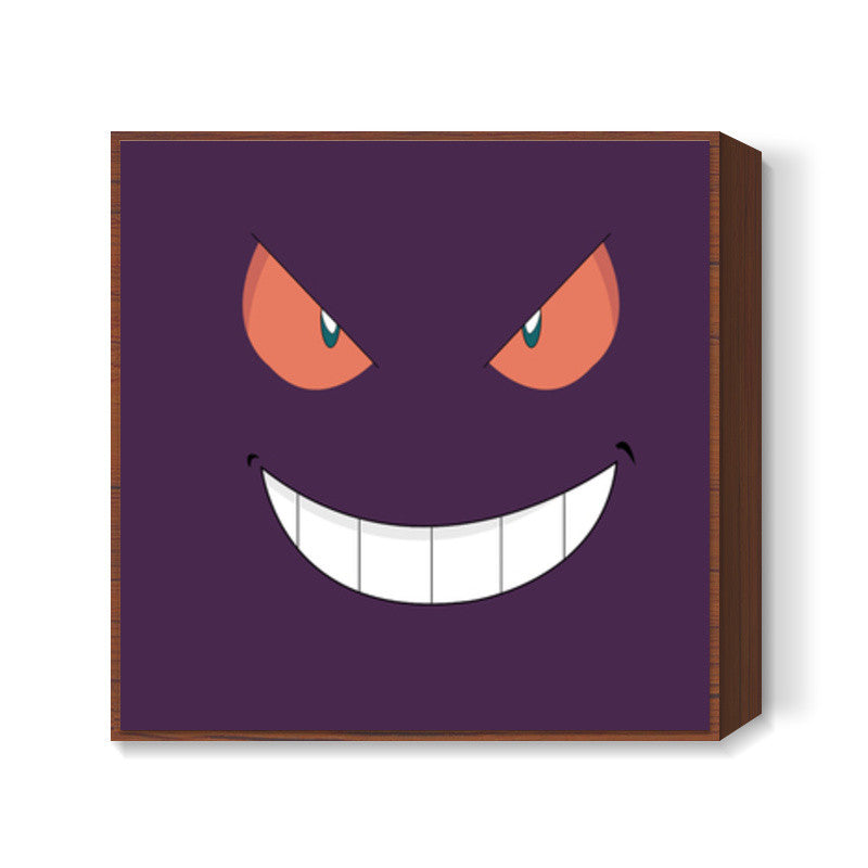 Gengar Pokemon Square Art Prints