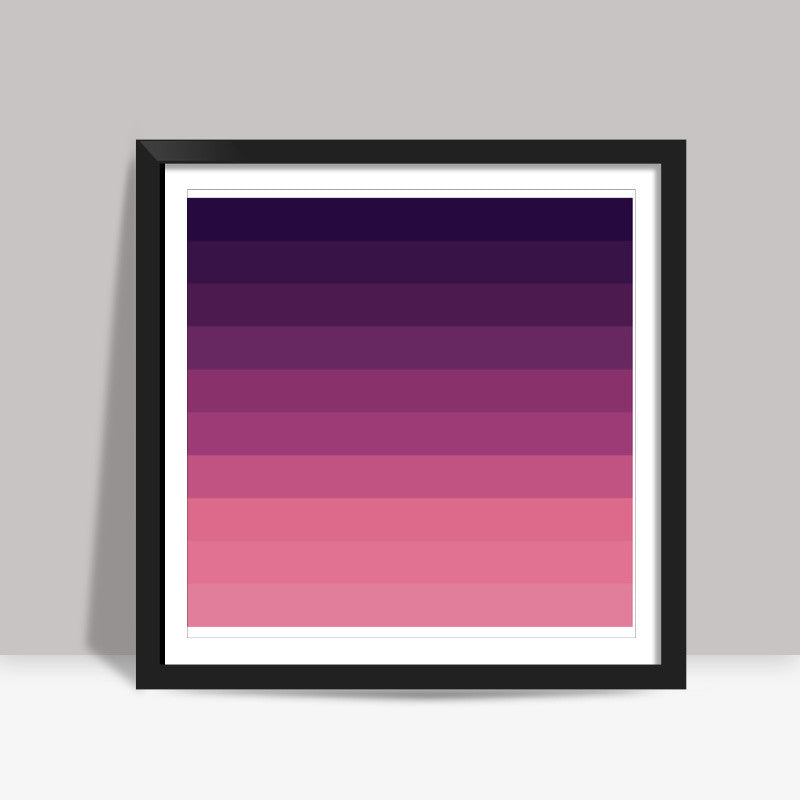 Jealous Ombre Square Art Prints