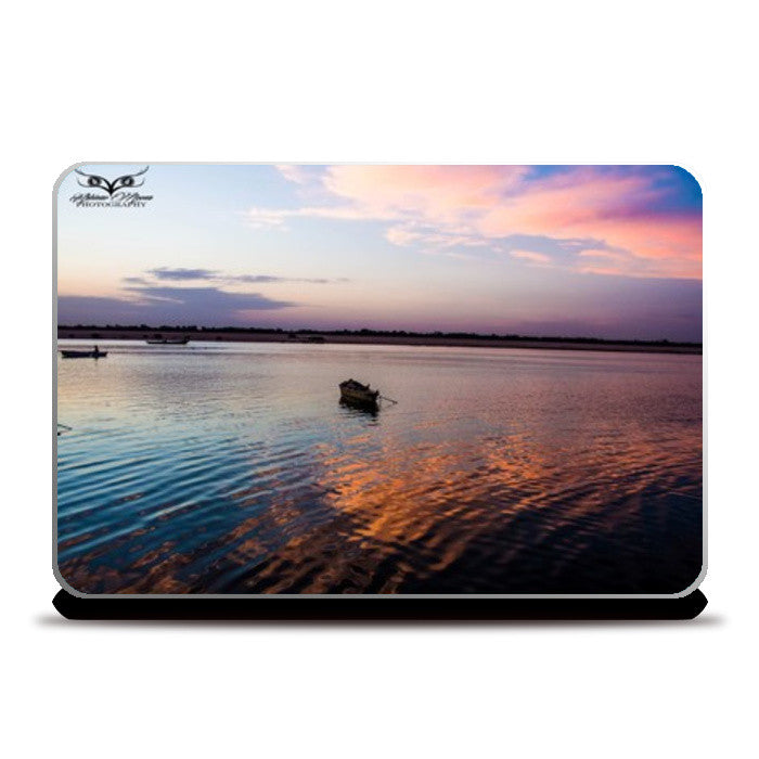 Laptop Skins, Lone Boat Laptop Skins