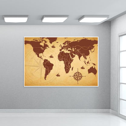 World Map Wall Poster Giant Poster