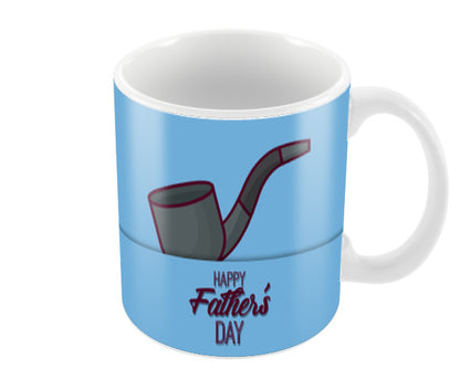 Smoke Sign Artwork Happy Fathers Day Coffee Mugs