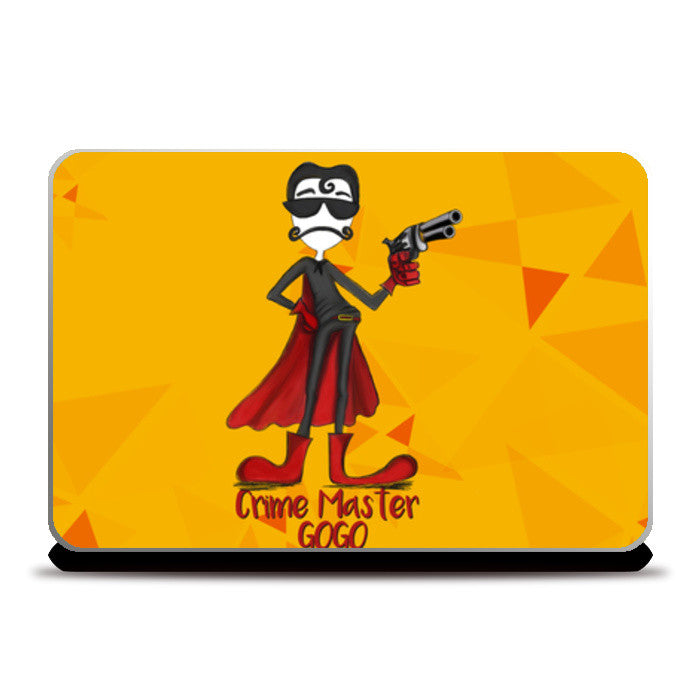 Laptop Skins, Crime Master Gogo Laptop Skins