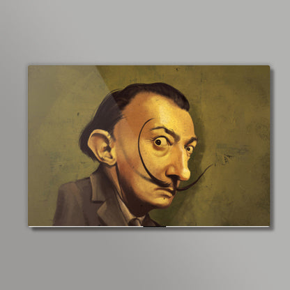 DALI CARICATURE PAINTING Wall Art