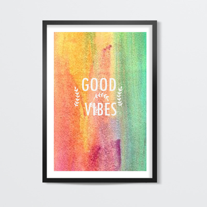 GOOD VIBES Wall Art