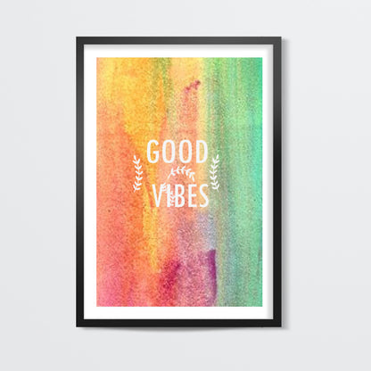 GOOD VIBES Wall Art