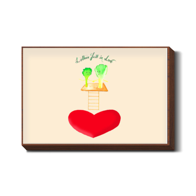 Valentine Special- Lettuce Love Wall Art