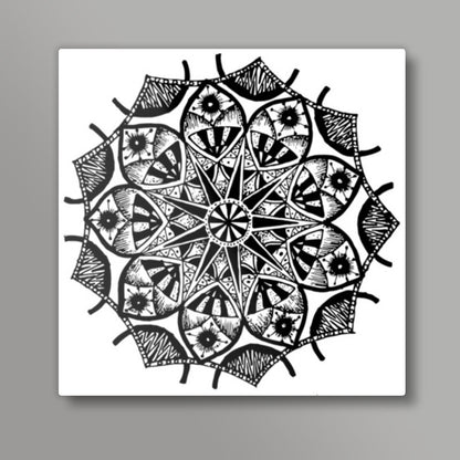 Mandala Square Art Prints