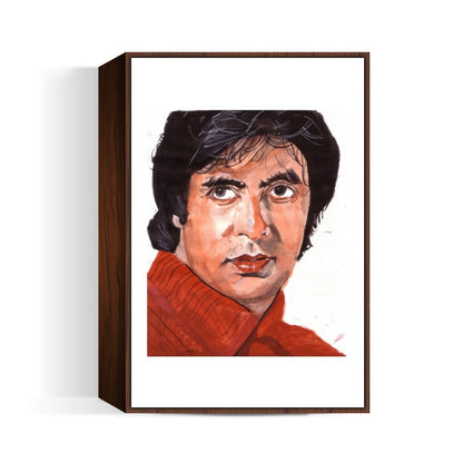 Amitabh Bachchan is the superstar who gets better with age Wall Art