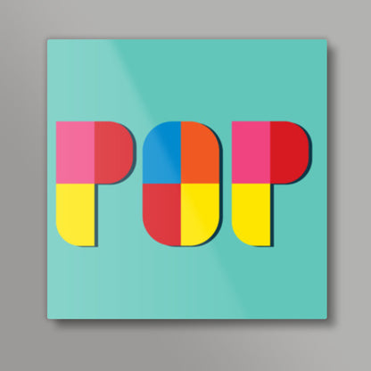 Pop Square Art Prints