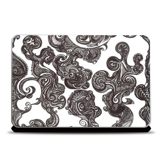 Laptop Skins, Swirly Design Laptop Skin Laptop Skins