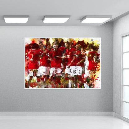 Manchester United 2015 Wall Art | Malvika Asher