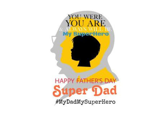 My Dad My Hero Art PosterGully Specials